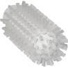 Vikan White Bottle Brush with 10 mm Bristle Length, 140 mm Overall Length, 50 mm Diameter, Polypropylene Handle 5380505