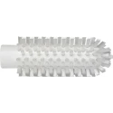 Vikan White Bottle Brush with 10 mm Bristle Length, 140 mm Overall Length, 50 mm Diameter, Polypropylene Handle 5380505
