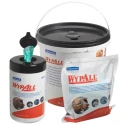 WYPALL Wet Cleaning Wipes Refill, Dispenser Box of 50, 270 x 270 mm Green 7772
