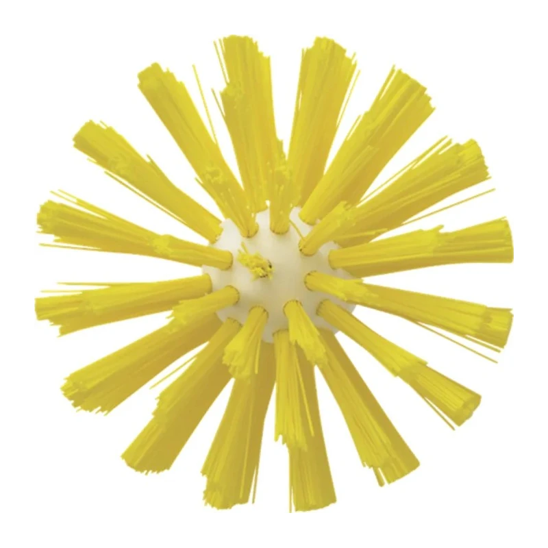 Vikan Yellow Bottle Brush Polypropylene Bristles 37 mm x 170 mm Length 103 mm Diameter 53801036