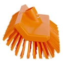 Vikan Hard Bristle Scrubbing Brush Orange, 41 mm Bristle Length, Polyester Bristle Material 70477