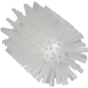 Vikan White Bottle Brush with Polyester Bristles, 24 mm Bristle Length, 155 mm Overall Length, 77 mm Brush Diameter 5380775