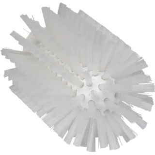 Vikan White Bottle Brush with Polyester Bristles, 24 mm Bristle Length, 155 mm Overall Length, 77 mm Brush Diameter 5380775