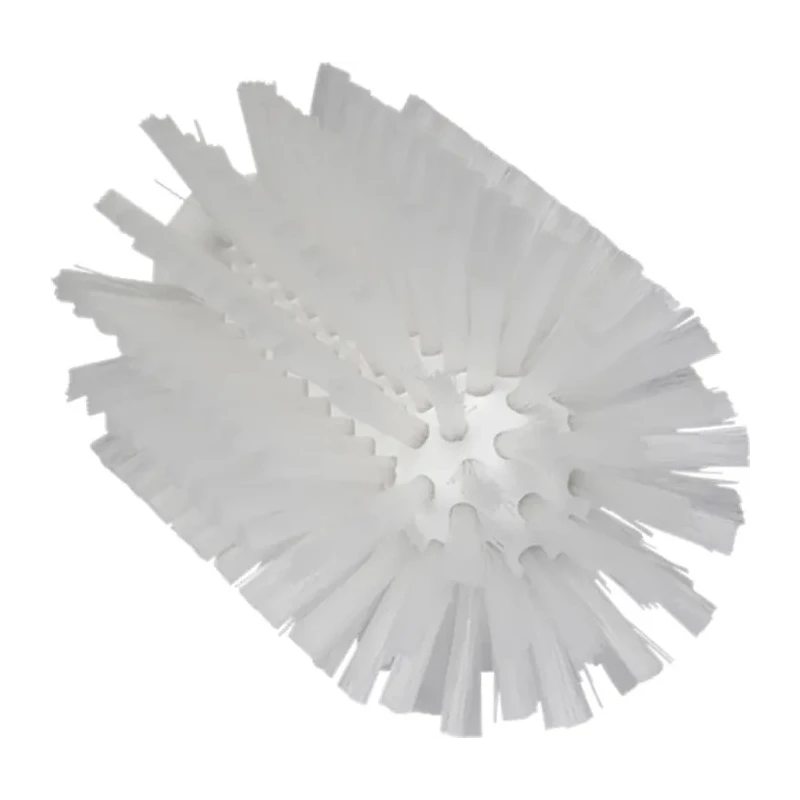 Vikan White Bottle Brush with Polyester Bristles, 24 mm Bristle Length, 155 mm Overall Length, 77 mm Brush Diameter 5380775