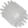 Vikan White Bottle Brush with Polyester Bristles, 24 mm Bristle Length, 155 mm Overall Length, 77 mm Brush Diameter 5380775
