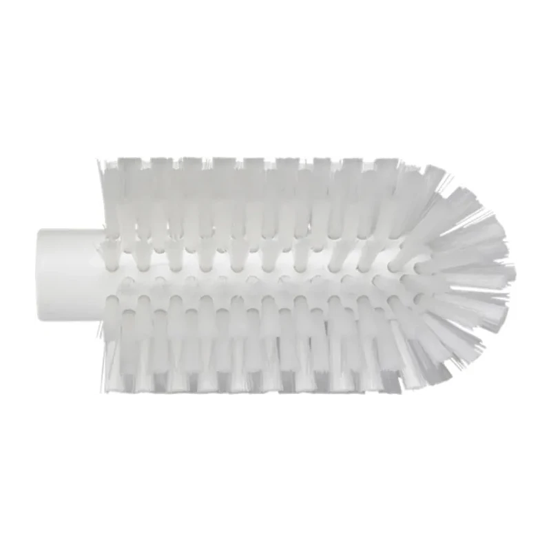 Vikan White Bottle Brush with Polyester Bristles, 24 mm Bristle Length, 155 mm Overall Length, 77 mm Brush Diameter 5380775