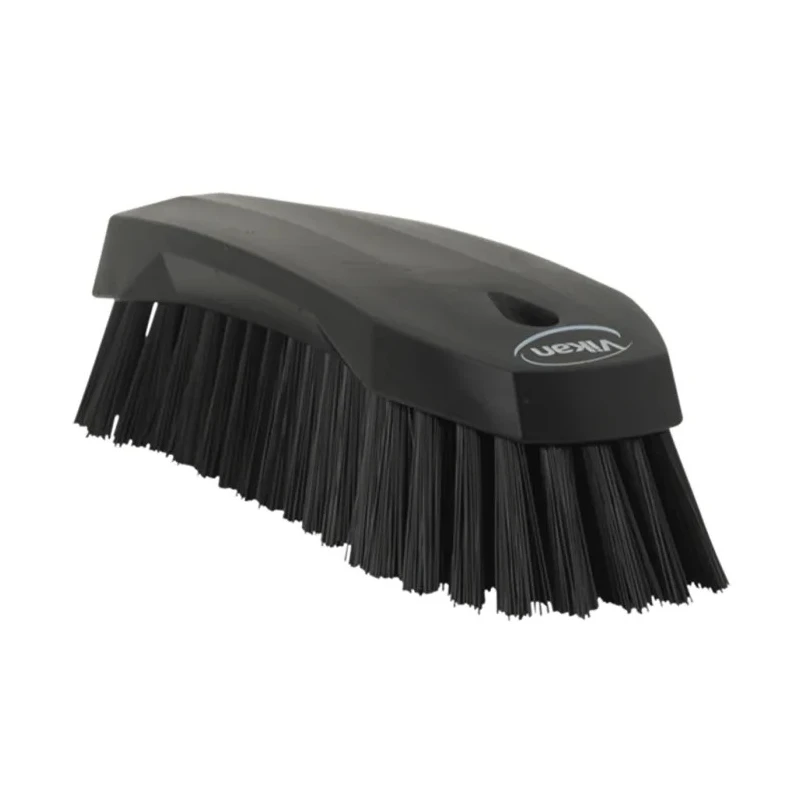 Vikan Hard Bristle Black Scrubbing Brush 36 mm Bristle Length Polyester Bristle Material 38909