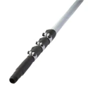 Vikan Grey Polypropylene Telescopic Broom Handle 1.88m Screw Thread 34mm Diameter 2977
