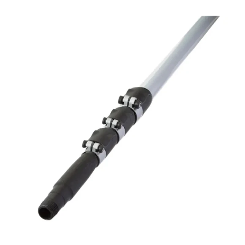Vikan Grey Polypropylene Telescopic Broom Handle 1.88m Screw Thread 34mm Diameter 2977