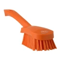 Vikan Hard Bristle Orange Scrubbing Brush, 36 mm Bristle Length, Polyester Bristle Material 41927