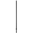 Vikan Black Aluminium Telescopic Broom Handle 1.575 m for Use with 5500, 7067, 5371 and 5374 Models 29759