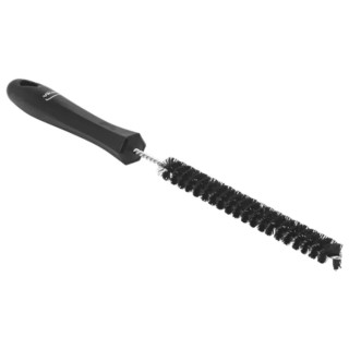Vikan Black Bottle Brush Polyester Bristle, 5 mm Bristle Length, 310 mm Overall Length, 15 mm Brush Diameter 53609