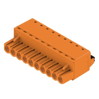 Weidmüller BL Series Pluggable Terminal Block, 10-Contact, 5.08 mm Pitch, 1 Row, 400V, 10A, Screw Connection 1013770000