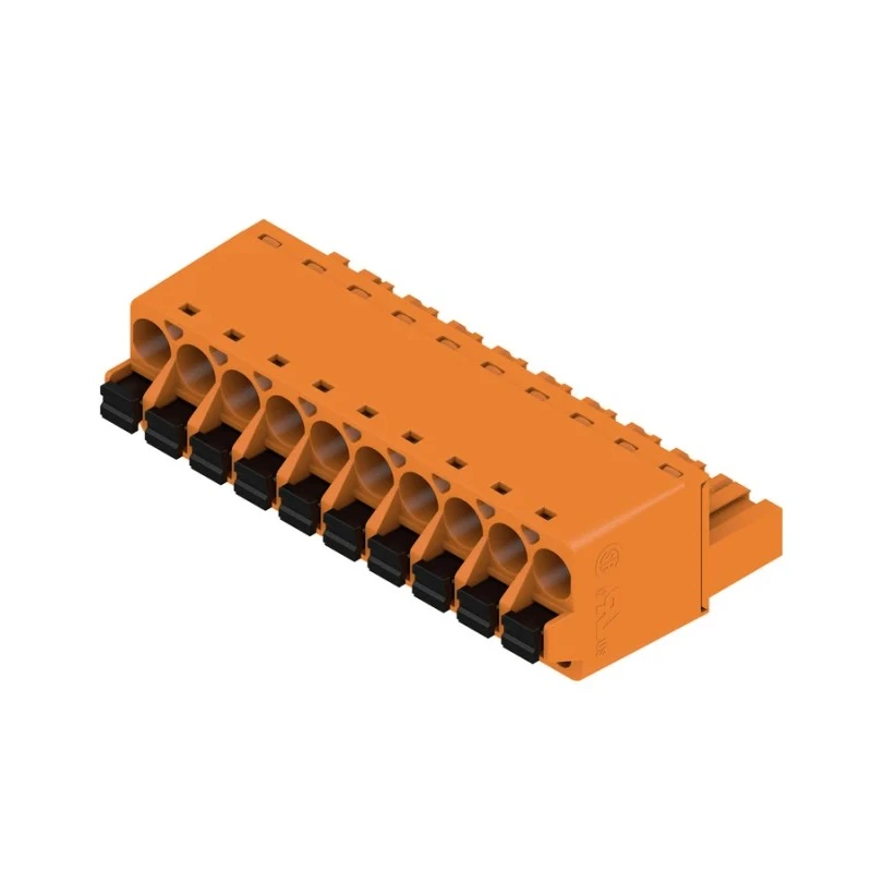 Weidmüller BL Series Pluggable Terminal Block, 10-Contact, 5.08 mm Pitch, 1 Row, 400V, 10A, Screw Connection 1013770000
