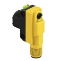 Banner Diffuse Photoelectric Sensor Block Sensor, 43 mm Detection Range, NPN Output, IP67 Rated QS18VN6CV45Q8