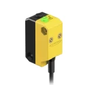 Banner Through Beam Photoelectric Sensor, Block Type, 100 mm Detection Range, NPN Output, Threaded Mount, IP67 QS18VN6AF100