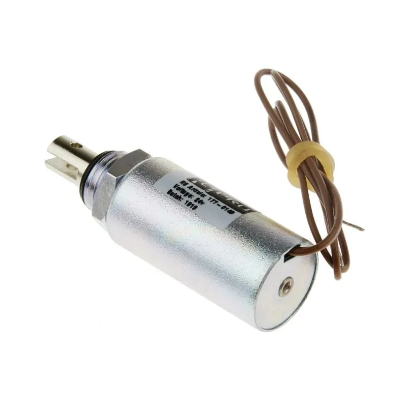 RS PRO Pull Action Tubular Linear Solenoid 39.3 mm Length 24V 70W 10mm Stroke 177-0143