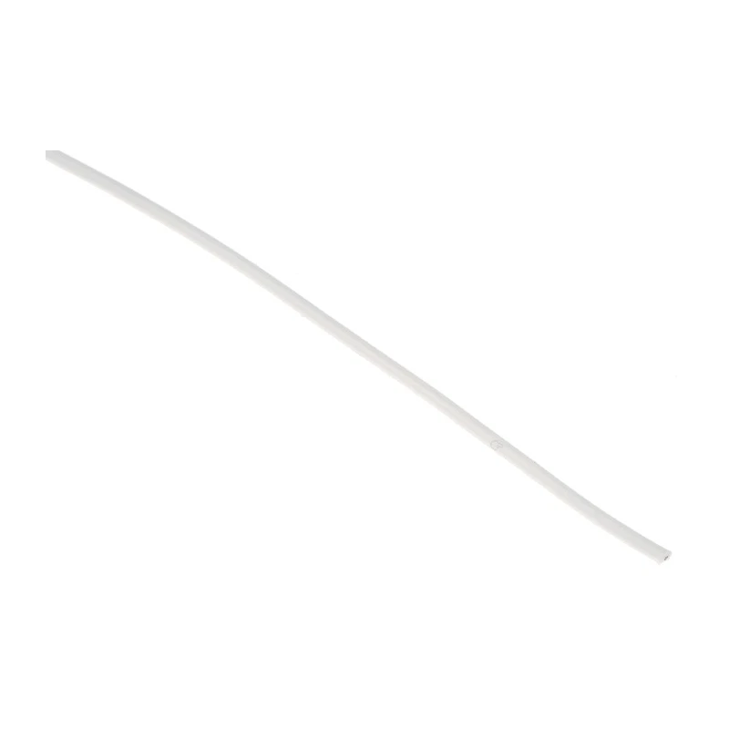Alpha Wire Hookup Wire TEFLON Series White Jacket, 26 AWG, 7x0.16 mm Core Strands, 30 m Length, 600V, Flame 5853 WH005