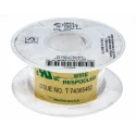 Alpha Wire Hookup Wire TEFLON Series White Jacket, 26 AWG, 7x0.16 mm Core Strands, 30 m Length, 600V, Flame 5853 WH005
