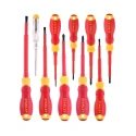 Stanley Insulated Phillips, Pozidriv, Slotted Screwdriver Set 10-Piece STHT60032-0