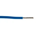 Alpha Wire Hookup Wire TEFLON Series Blue 18 AWG Silver Plated Copper, 19x0.25 mm Strands, 30 m Length 5857 BL005