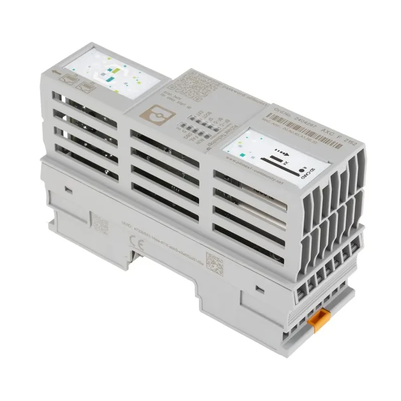 Phoenix Contact AXC F 2152 Series Controller 24V DC, 2 RJ45 Communication Ports, 8MB Program Capacity 2404267