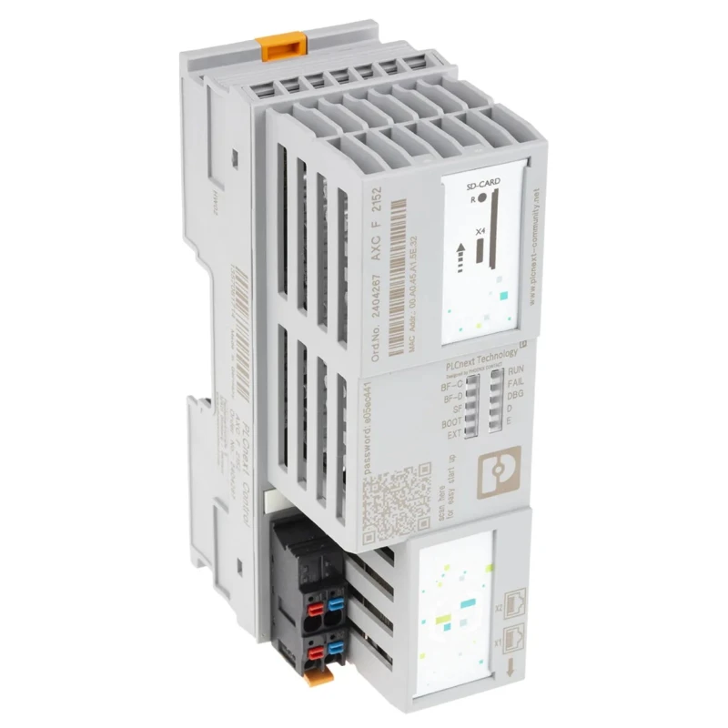 Phoenix Contact AXC F 2152 Series Controller 24V DC, 2 RJ45 Communication Ports, 8MB Program Capacity 2404267
