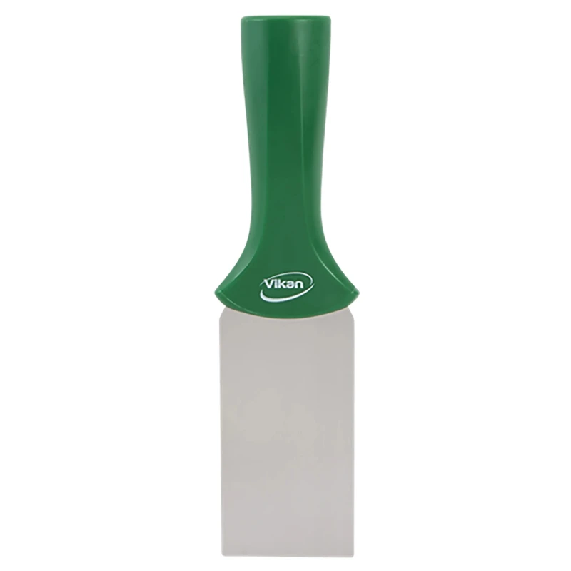 Vikan Stainless Steel Plastic Hand Scraper 205mm Length Blade 50mm Width Food Processing Safe 40102