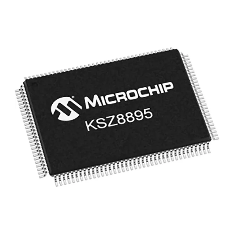 Microchip 128-Pin PQFP 5-Port Layer 2 Managed Switch IC 3.3 V 100 Mbps KSZ8895MQXCA