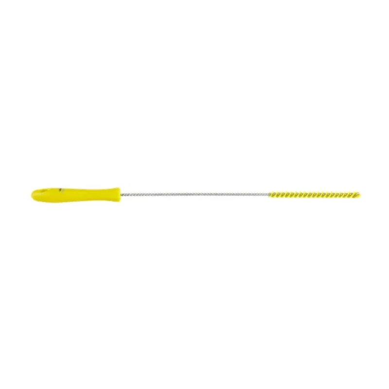 Vikan Industrial Yellow Bottle Brush 3 mm Bristle Length x 480 mm Overall Length x 10 mm Brush Diameter Model 53756
