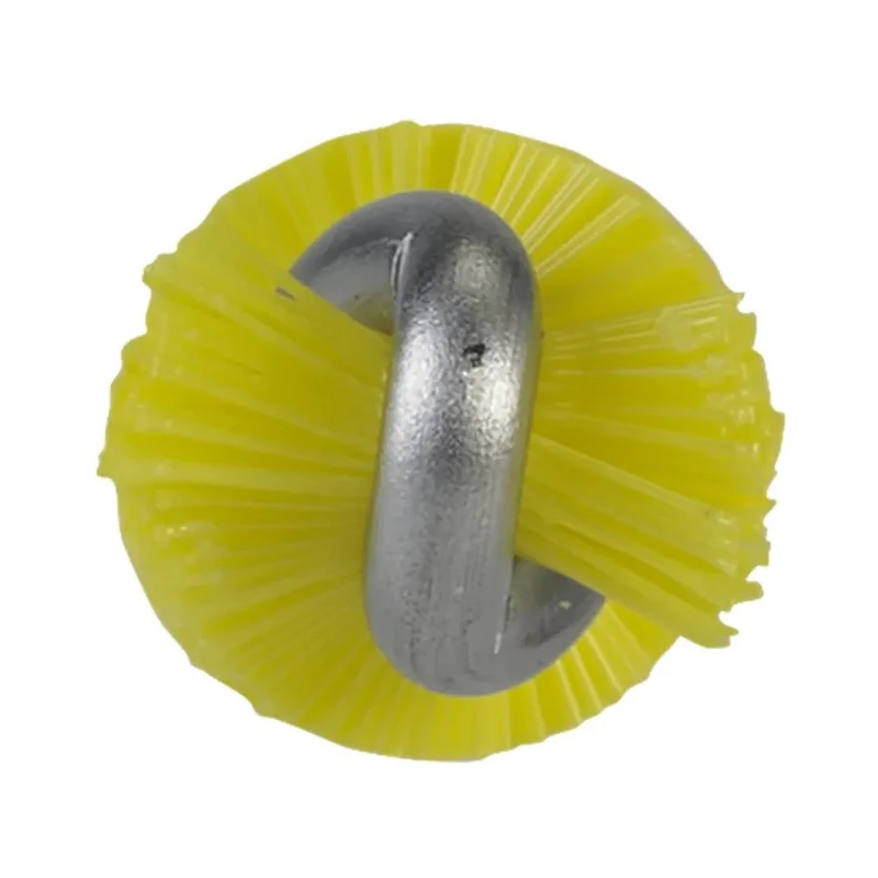 Vikan Industrial Yellow Bottle Brush 3 mm Bristle Length x 480 mm Overall Length x 10 mm Brush Diameter Model 53756