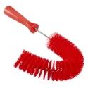 Vikan Red Scrubbing Brush with Polyester Bristle Material 20mm Width 360mm Length 55mm Height 53724