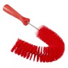 Vikan Red Scrubbing Brush with Polyester Bristle Material 20mm Width 360mm Length 55mm Height 53724