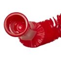 Vikan Red Scrubbing Brush with Polyester Bristle Material 20mm Width 360mm Length 55mm Height 53724