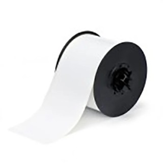 Brady Vinyl White Print Label Roll 57 mm Width 30.5 m Length B30C-2250-7569-WT