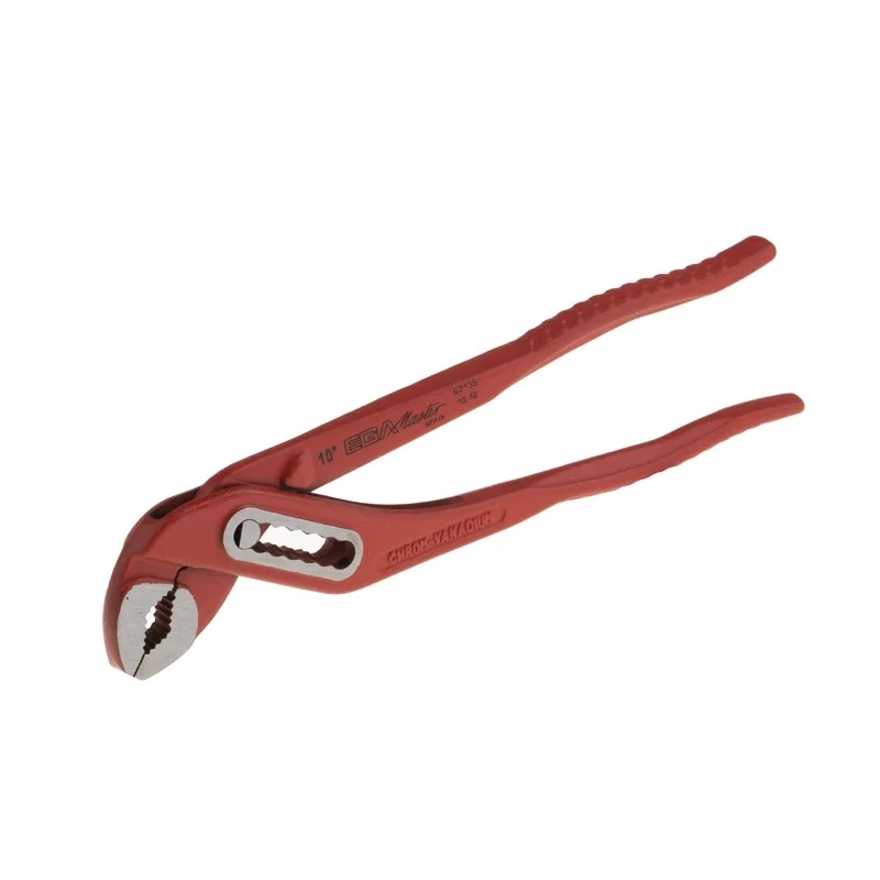 Ega-Master Water Pump Plier, 254mm Overall Length, 32mm Jaw Chrome Vanadium Steel Soft Grip Handles 62135