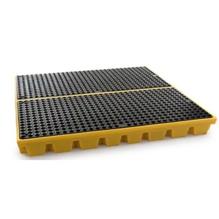 RS PRO Polyethylene Spill Control Workfloor 240 L Capacity Yellow 177-2744