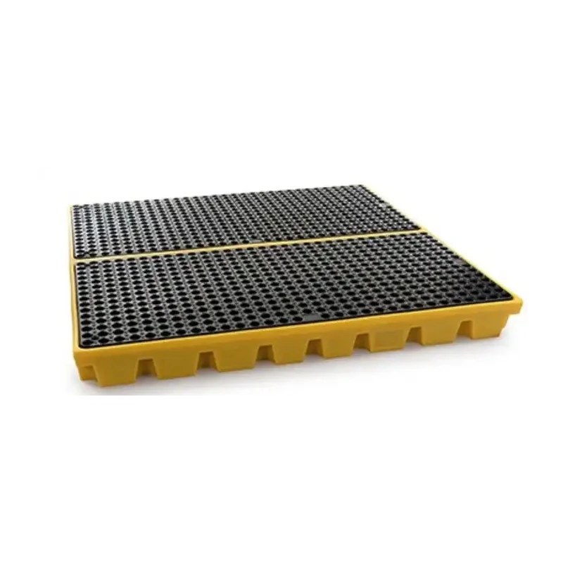 RS PRO Polyethylene Spill Control Workfloor 240 L Capacity Yellow 177-2744