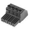 Weidmüller Pluggable Terminal Block 7-Contact 7.62 mm Pitch 1 Row 1kV 40A Polyamide Fiberglass Copper Alloy 1929980000