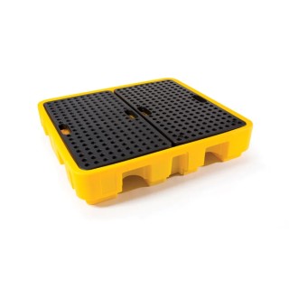 RS PRO Polyethylene Spill Pallet for Industrial Storage 250L Liquid Capacity 2700kg Load Capacity 177-2742