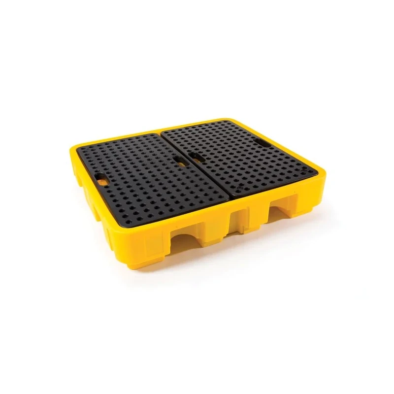 RS PRO Polyethylene Spill Pallet for Industrial Storage 250L Liquid Capacity 2700kg Load Capacity 177-2742