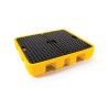 RS PRO Polyethylene Spill Pallet for Industrial Storage 250L Liquid Capacity 2700kg Load Capacity 177-2742