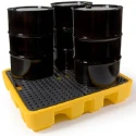 RS PRO Polyethylene Spill Pallet for Industrial Storage 250L Liquid Capacity 2700kg Load Capacity 177-2742