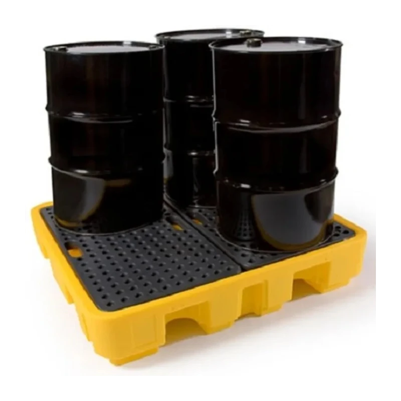 RS PRO Polyethylene Spill Pallet for Industrial Storage 250L Liquid Capacity 2700kg Load Capacity 177-2742