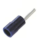 RS PRO Insulated Crimp Pin Connector 16 AWG to 14 AWG 1.9 mm Pin Diameter 12 mm Pin Length Blue 178-8419