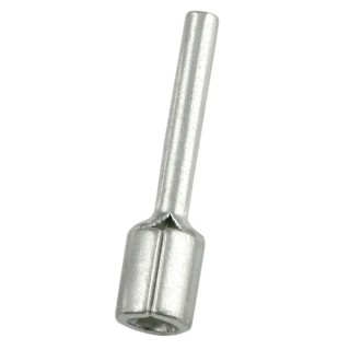RS PRO Uninsulated Crimp Pin Connector 16 AWG to 14 AWG Copper Contact, Grey, 1.9 mm Pin Diameter, 12 mm Pin Length 178-8413