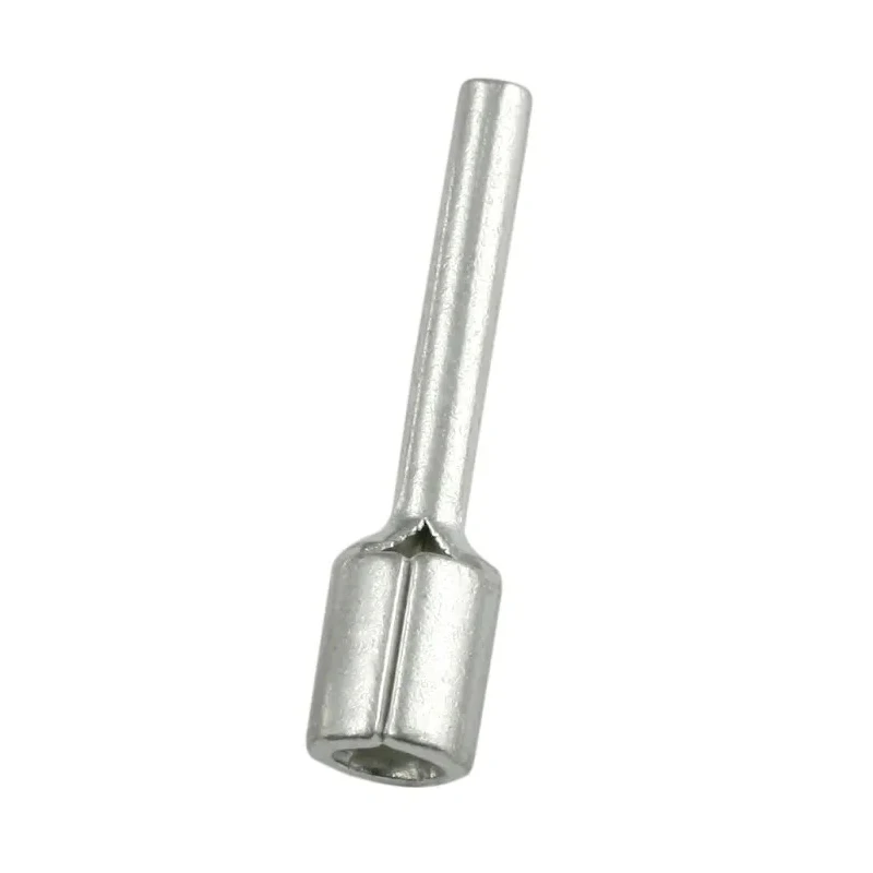 RS PRO Uninsulated Crimp Pin Connector 16 AWG to 14 AWG Copper Contact, Grey, 1.9 mm Pin Diameter, 12 mm Pin Length 178-8413