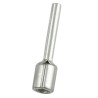 RS PRO Uninsulated Crimp Pin Connector 16 AWG to 14 AWG Copper Contact, Grey, 1.9 mm Pin Diameter, 12 mm Pin Length 178-8413