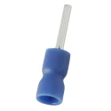 RS PRO Vinyl Insulated Crimp Pin Connector 16 AWG to 14 AWG, 1.9 mm Pin Diameter, 12 mm Pin Length, Blue 178-8428