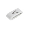 HellermannTyton Slide-On Pre-Printed Cable Marker , Black Legend "V", 6.3 mm Max Cable Diameter, 1.8 mm Min Cable HODS85